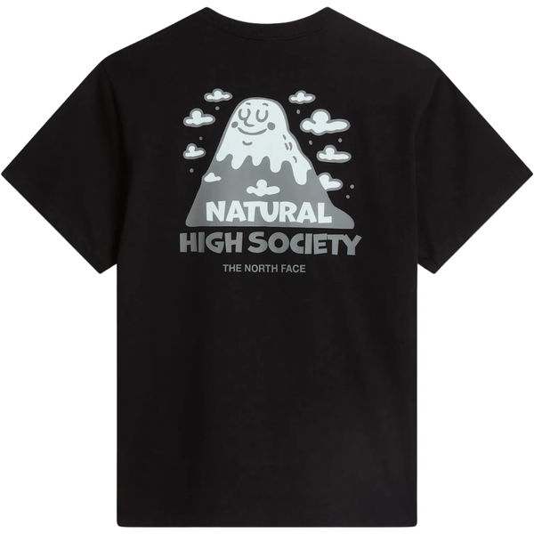 2026 The North Face Natutal High Society T-Shirt NF0A8JPQ - Black